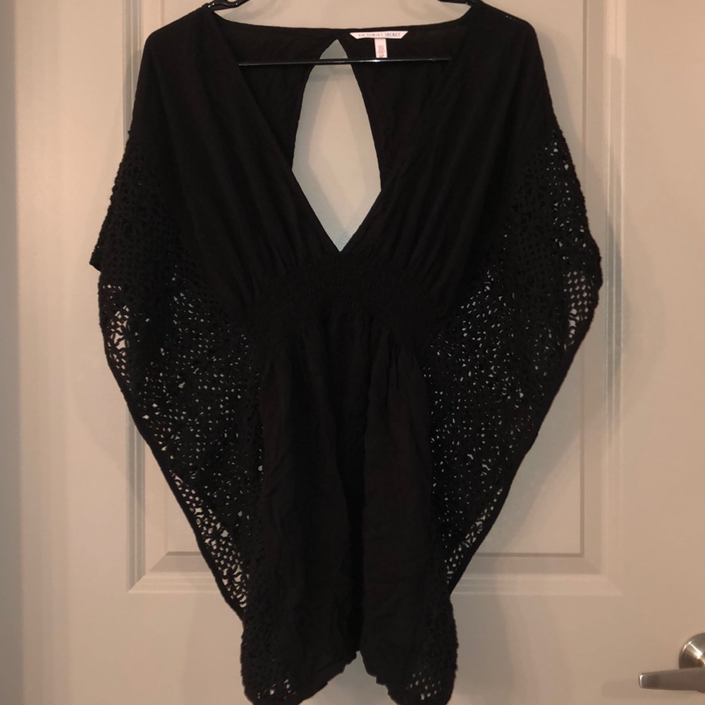 Victoria’s Secret Swim Cover Up Black